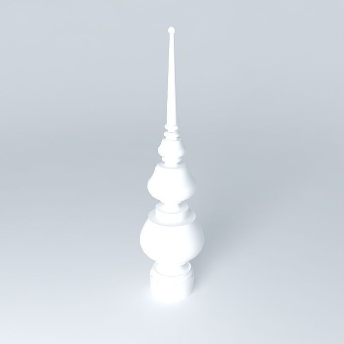 Roof Ornament 3D Model CGTrader