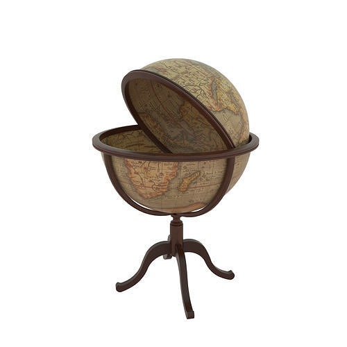 Vintage Globe Bar Model Drink Cgtrader Vintage Globe Bar Model Drink Cgtrader