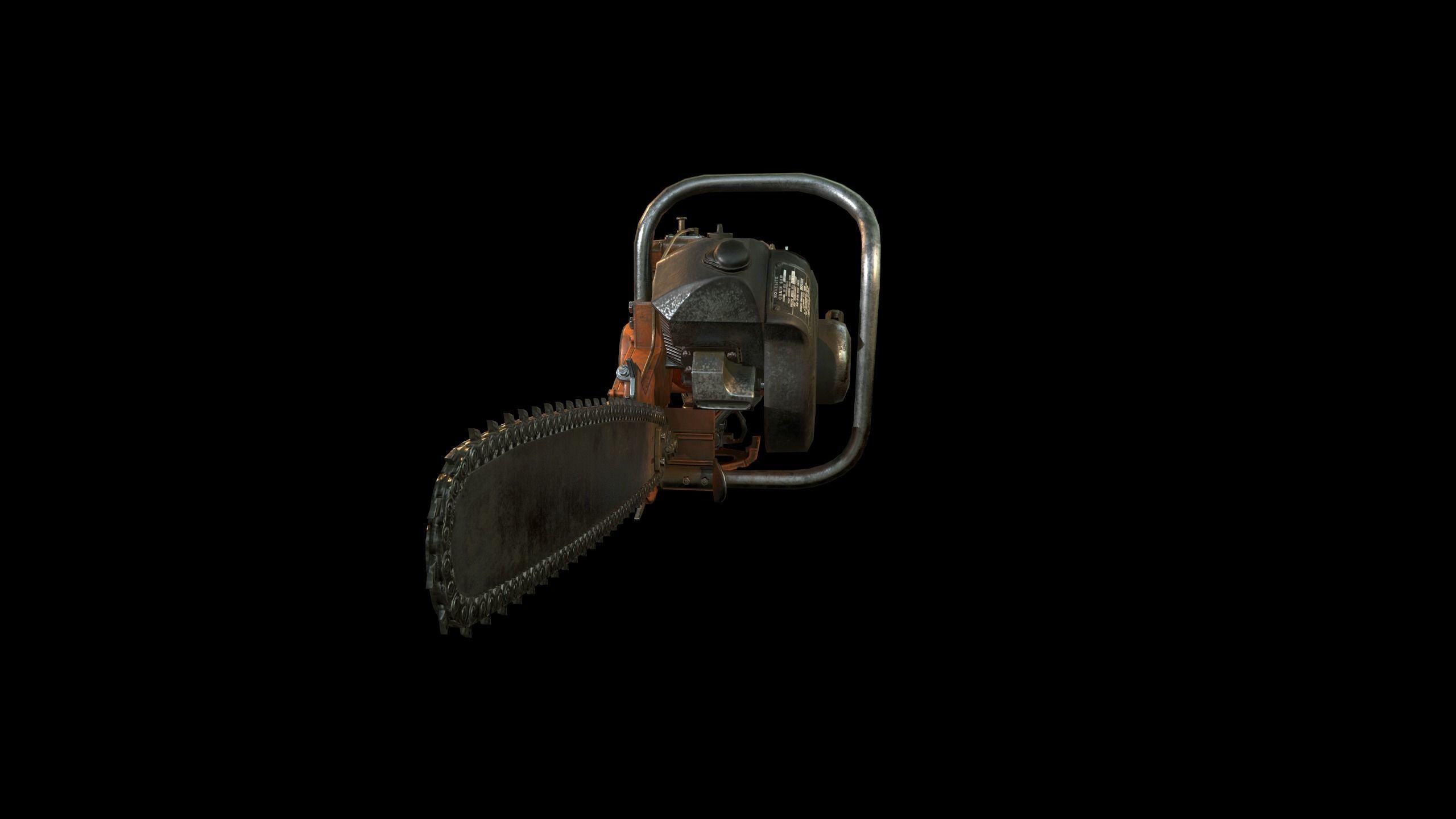 3D model Chainsaw VR / AR / lowpoly CGTrader