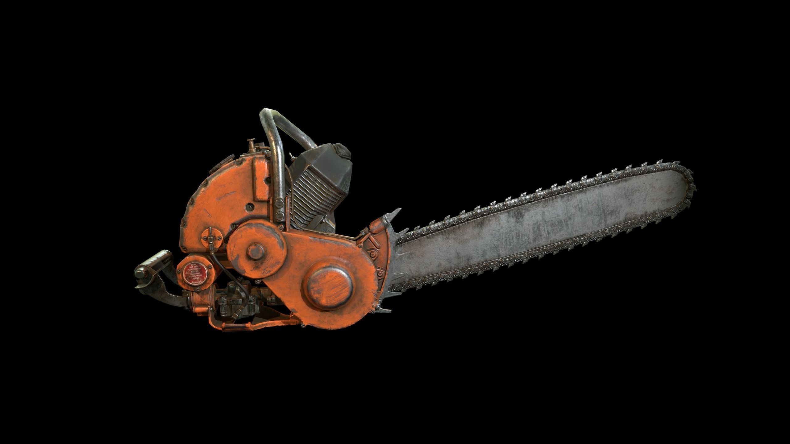 3D model Chainsaw VR / AR / lowpoly CGTrader