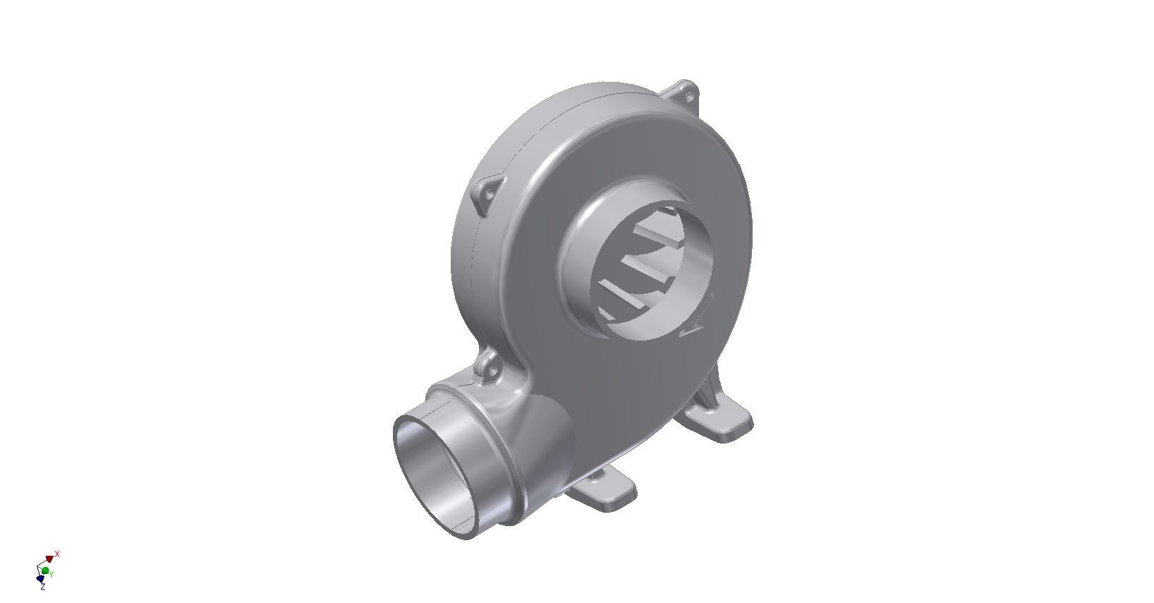 Air Exhauster Blower 3D model 3D printable | CGTrader