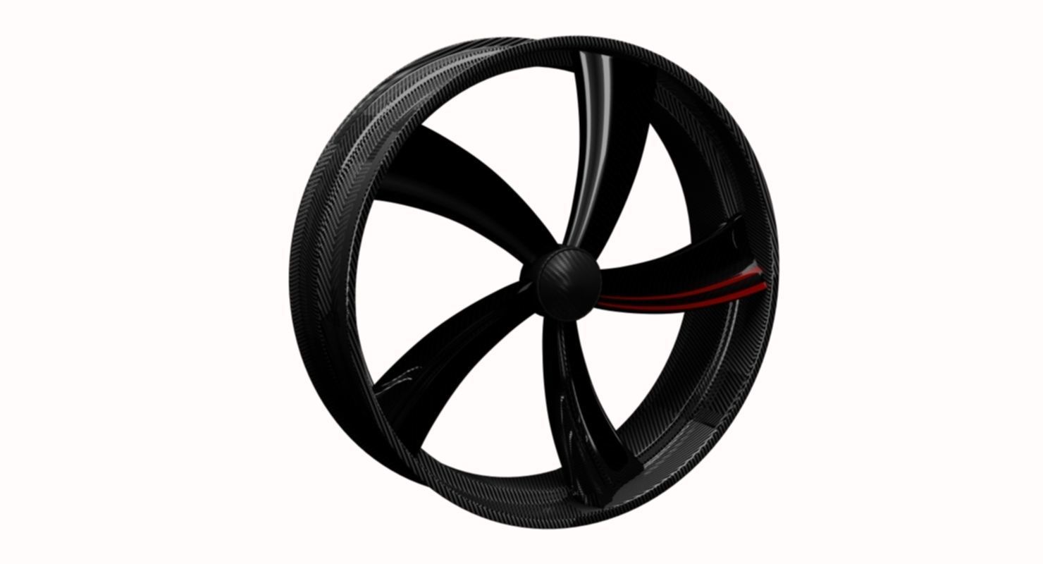 wheel disk free 3D model CGTrader