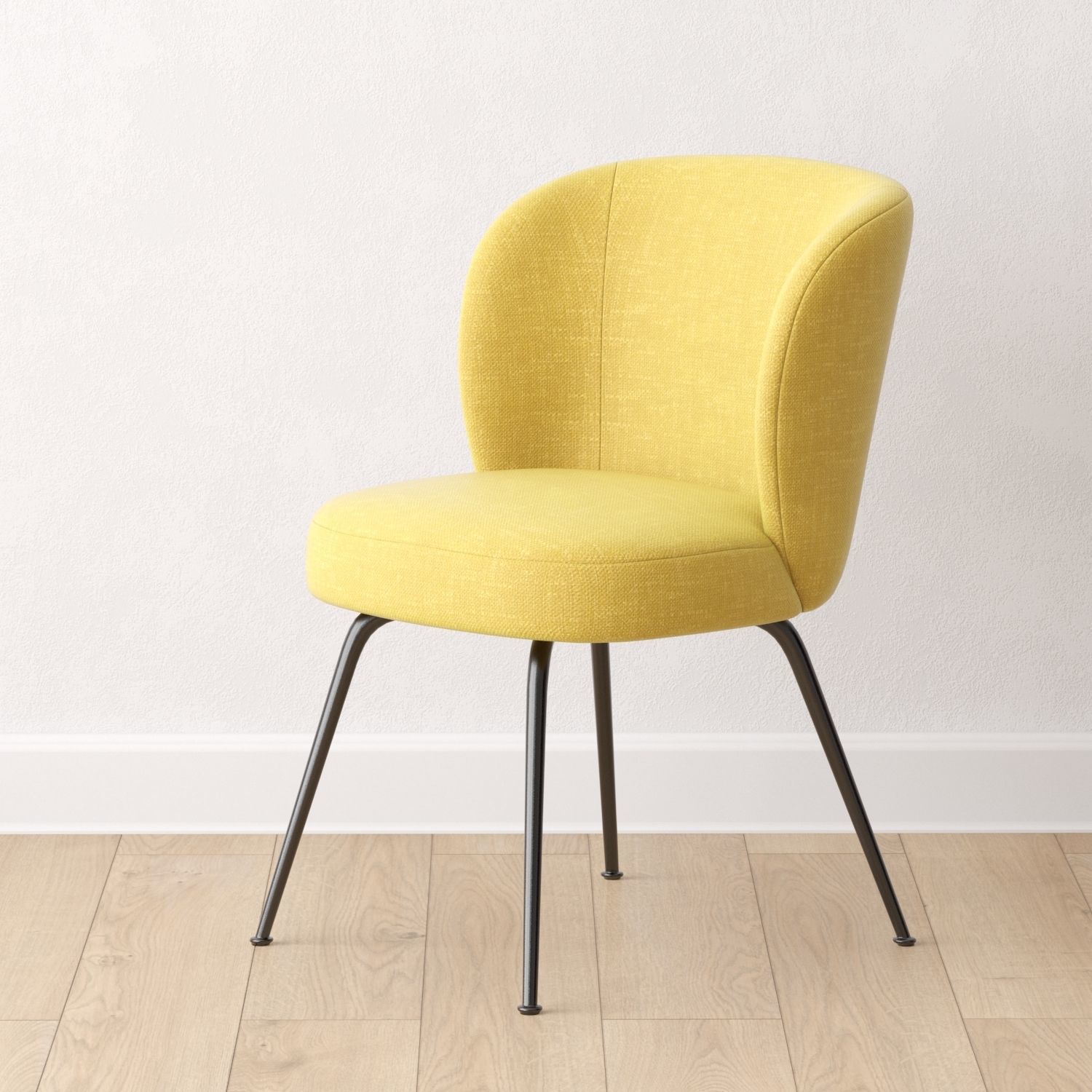 West Elm Greer Dining Chair 3D model CGTrader