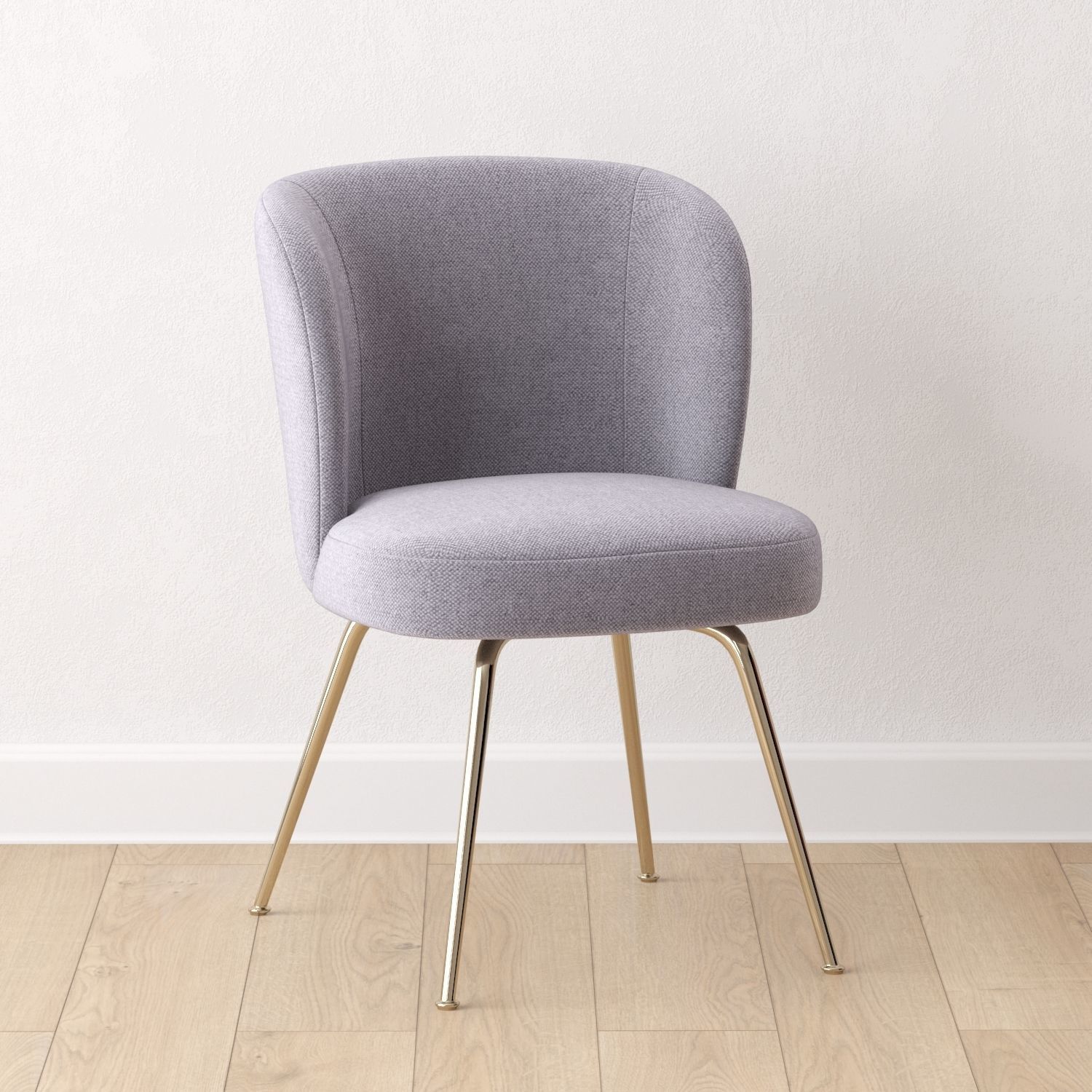 West Elm Greer Dining Chair 3D model CGTrader