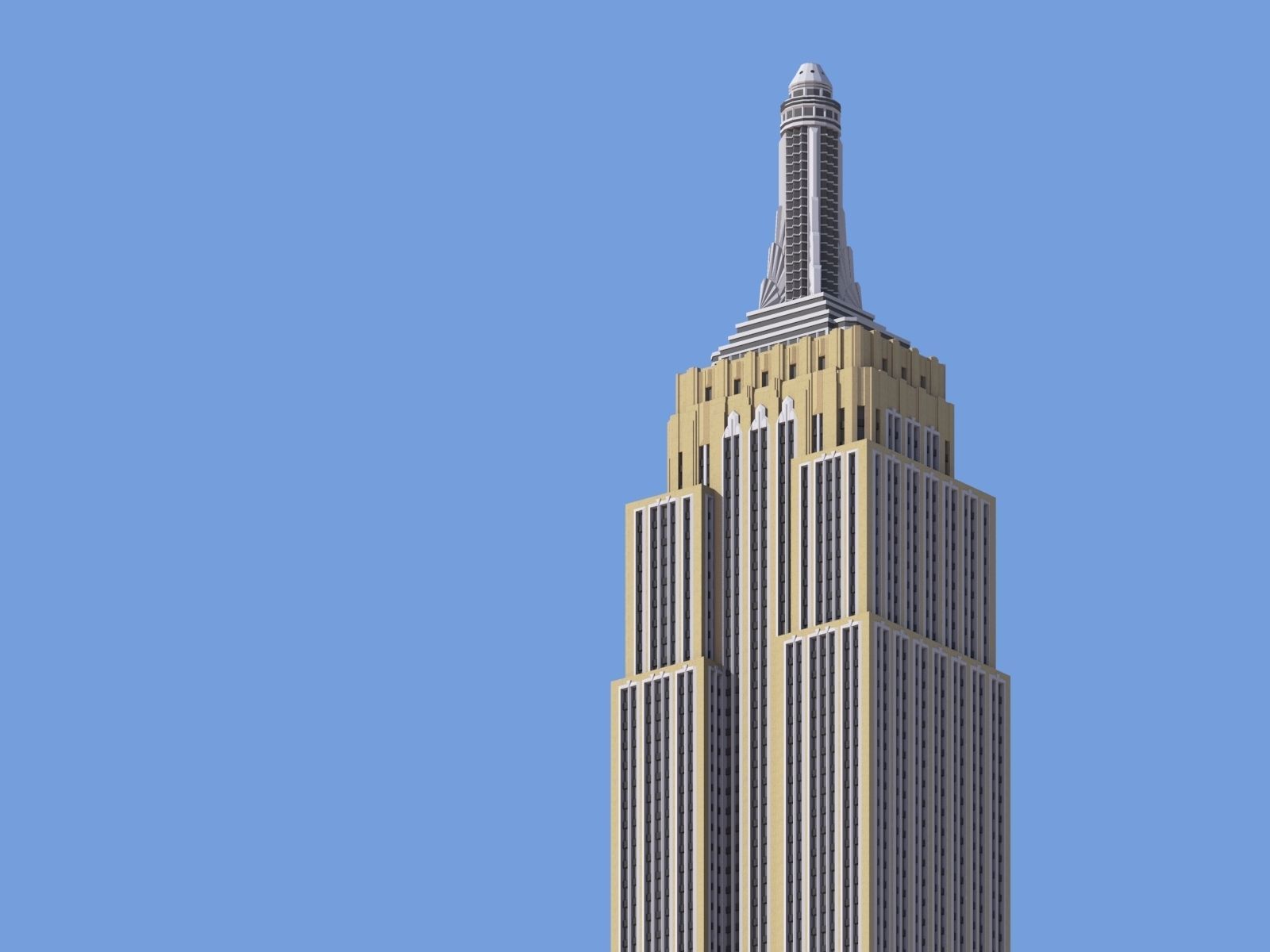 Empire State Building 3D model 3D printable CGTrader
