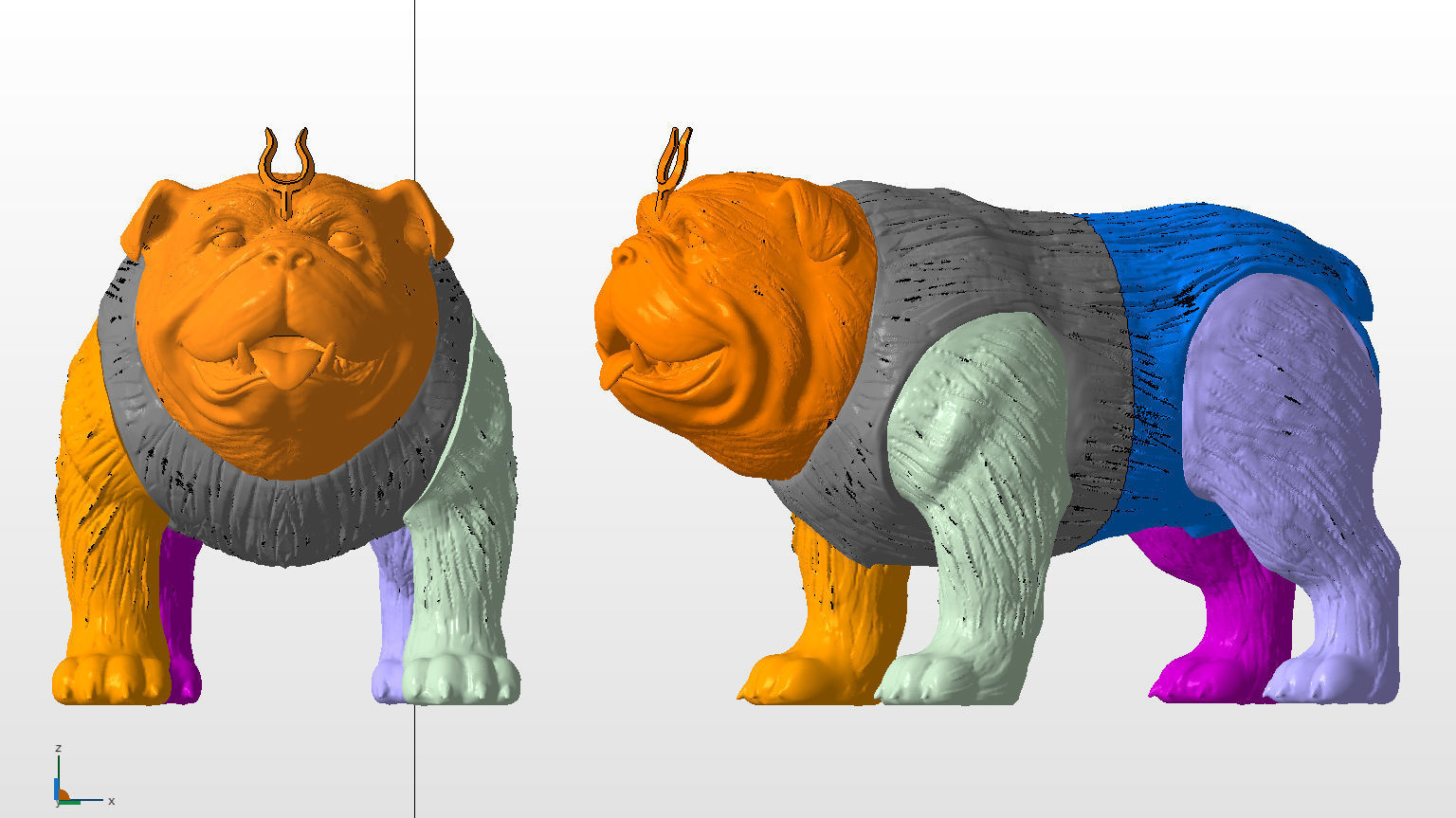 CoC Lockjaw statue 20cm free 3D model 3D printable CGTrader