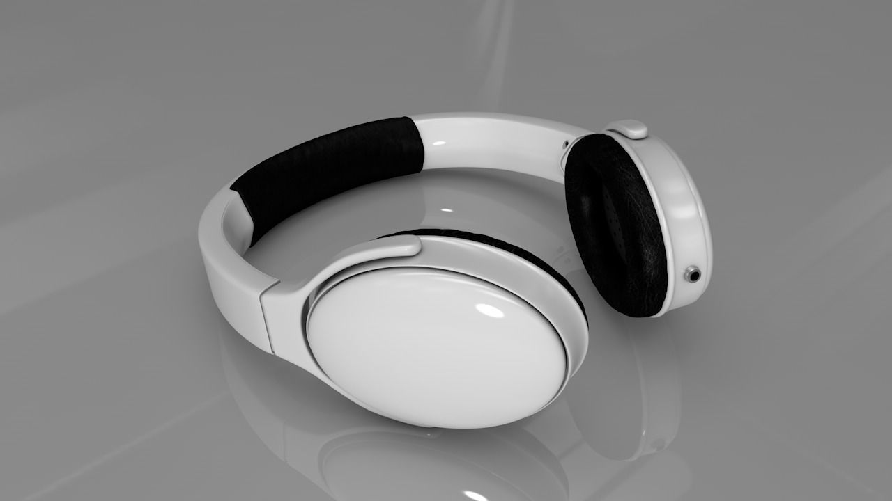 Headphones 3d model 3D model