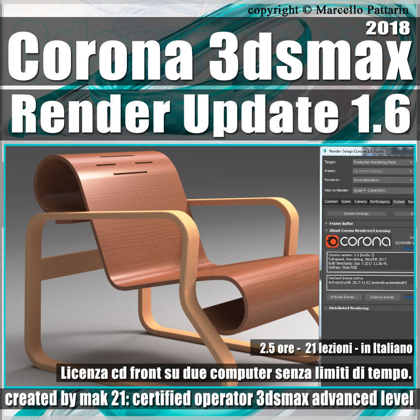 Corona 1 6 3dsmax 2018 Render Update Vol 4 Cd Front