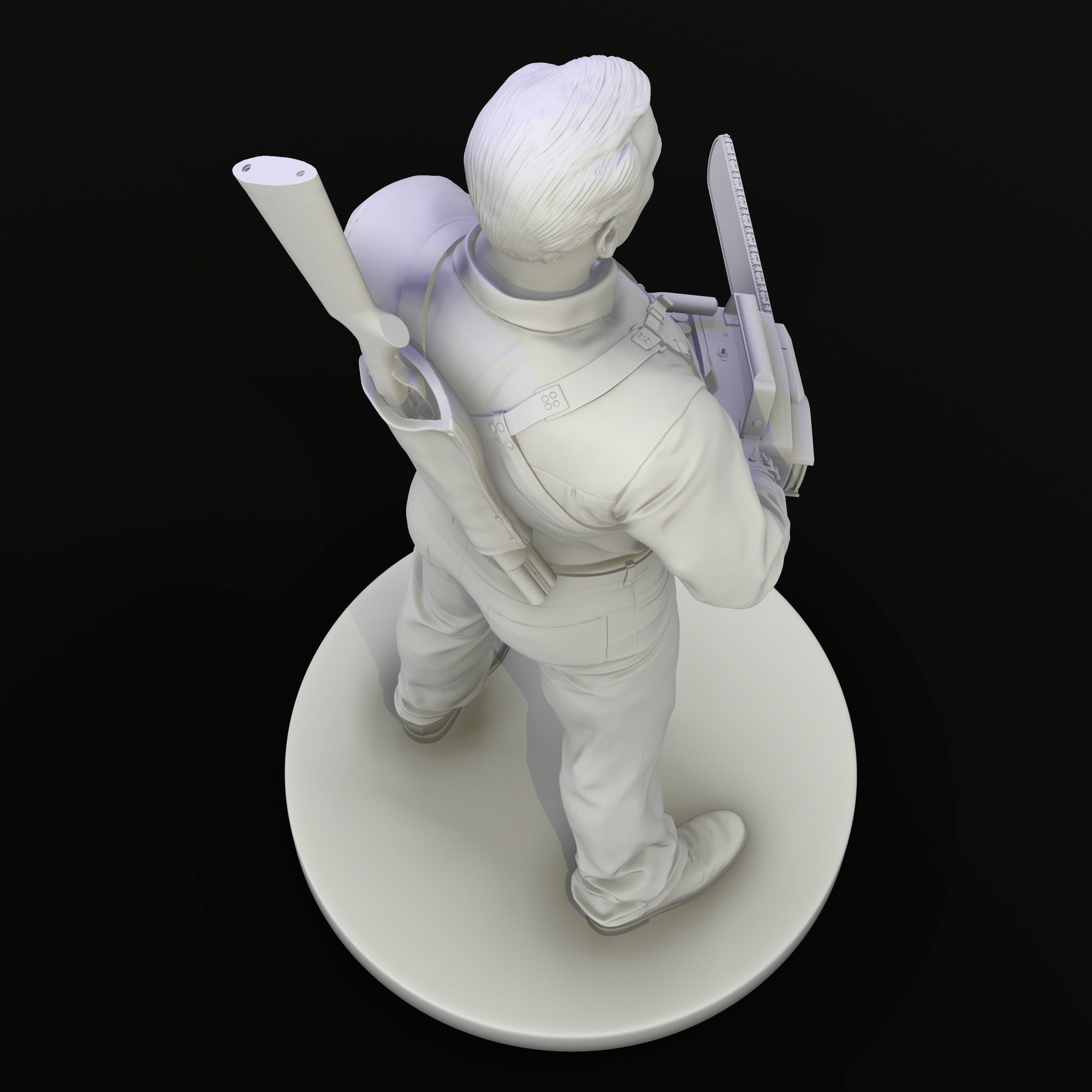 Ash vs evil dead figurine 3D model 3D printable | CGTrader