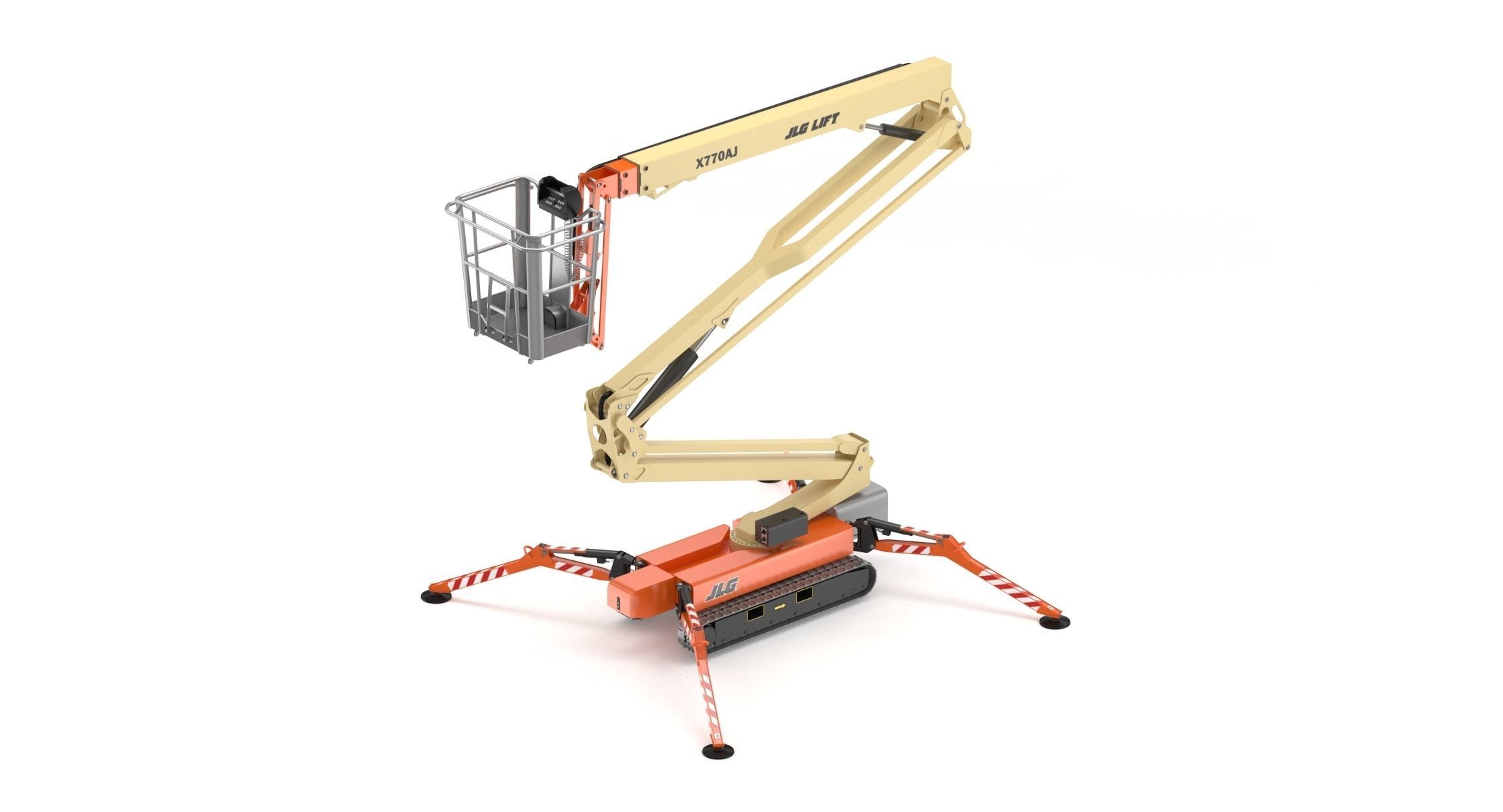 JLG X770AJ Compact Compact Crawker Boom 3D model CGTrader
