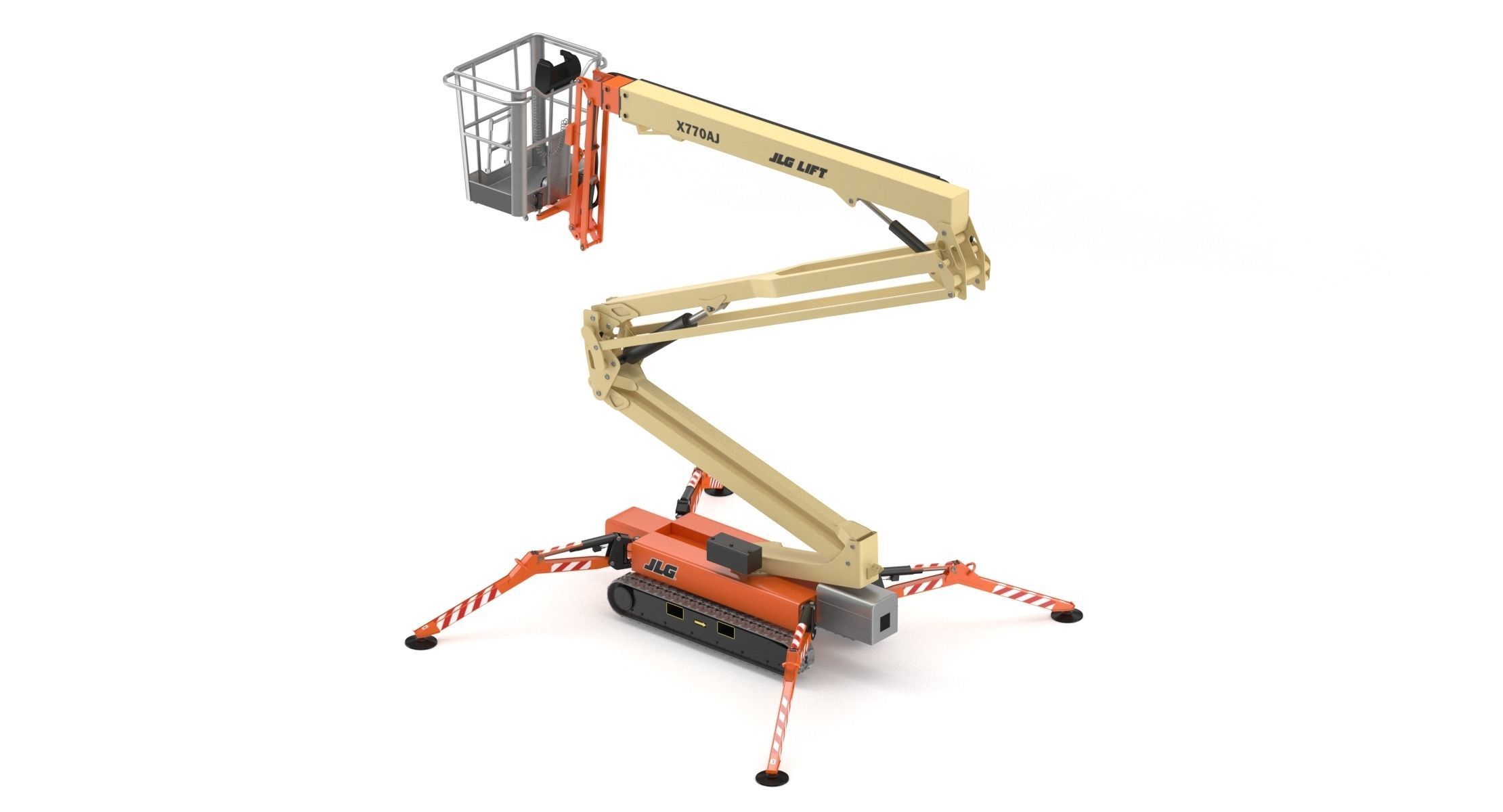 JLG X770AJ Compact Compact Crawker Boom 3D model CGTrader