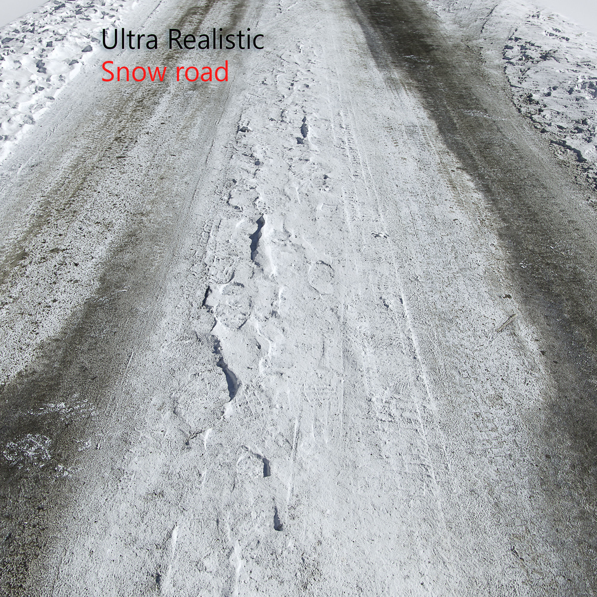 Snow road