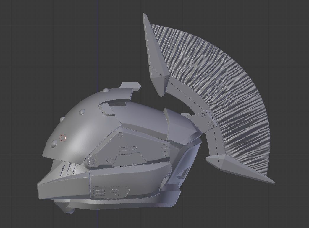 Helm of Saint14 helmet from Destiny high resolution 3D model 3D