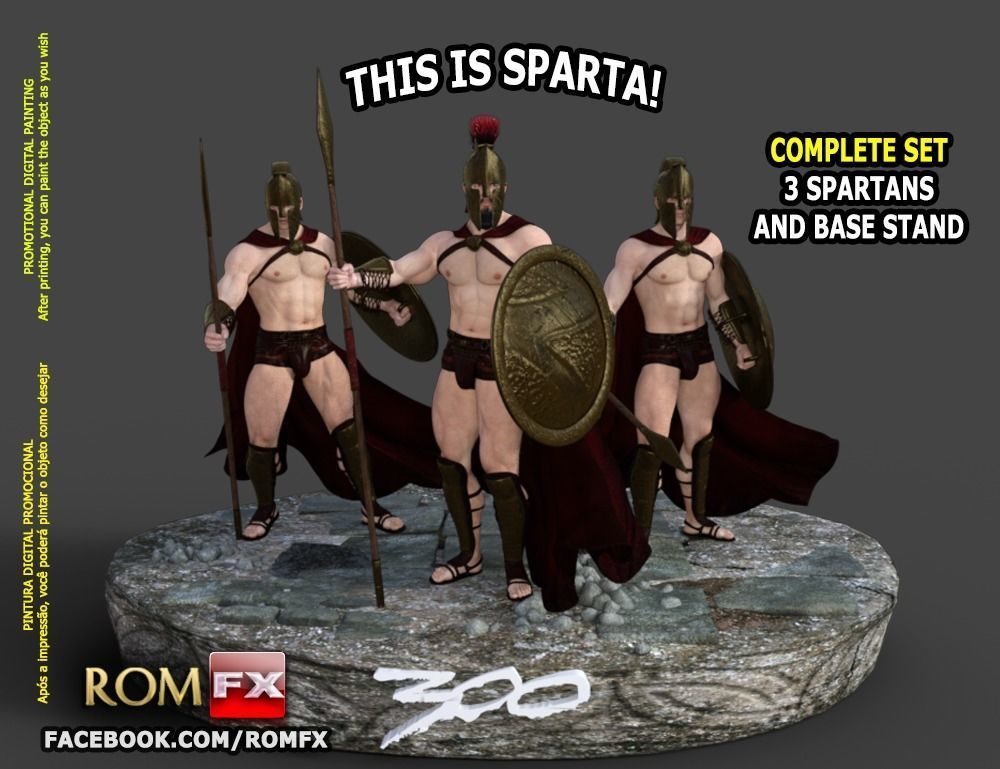 300 from Sparta - Complete full kit printable - Must get this