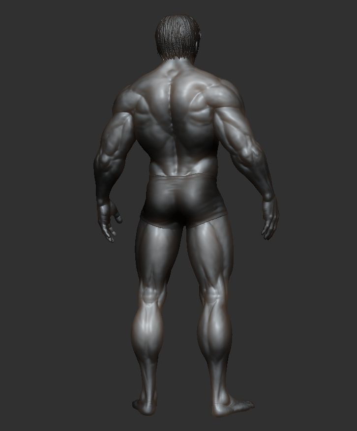 Male model 3D print