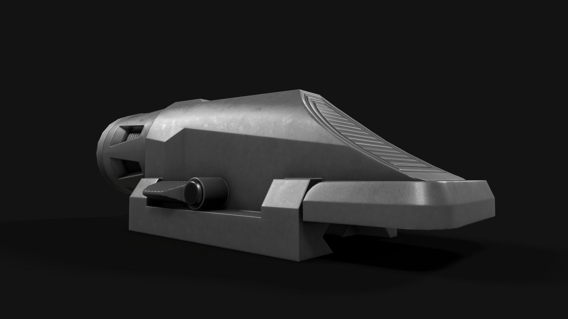 3D model Inforce WML Rifle Weapon Mounted Light VR / AR / low-poly ...