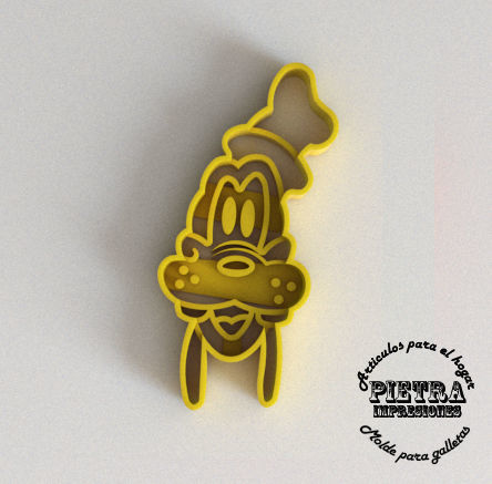 MOLDE CORTANTE PARA GALLETAS FONDANT GOOFY DISNEY