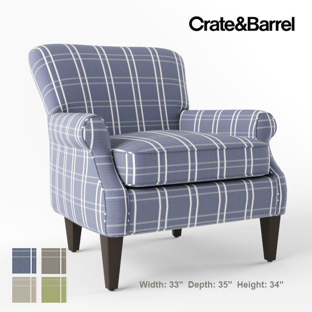 Crate and Barrel Elyse chair