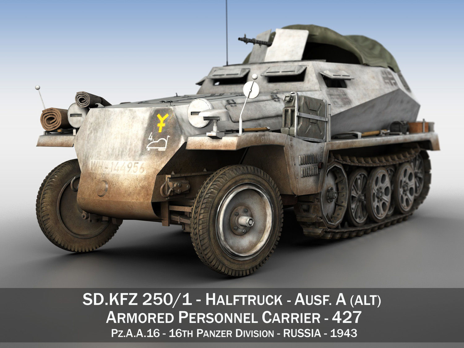 SDKFZ 250 - Halftruck - 16 Pz Div