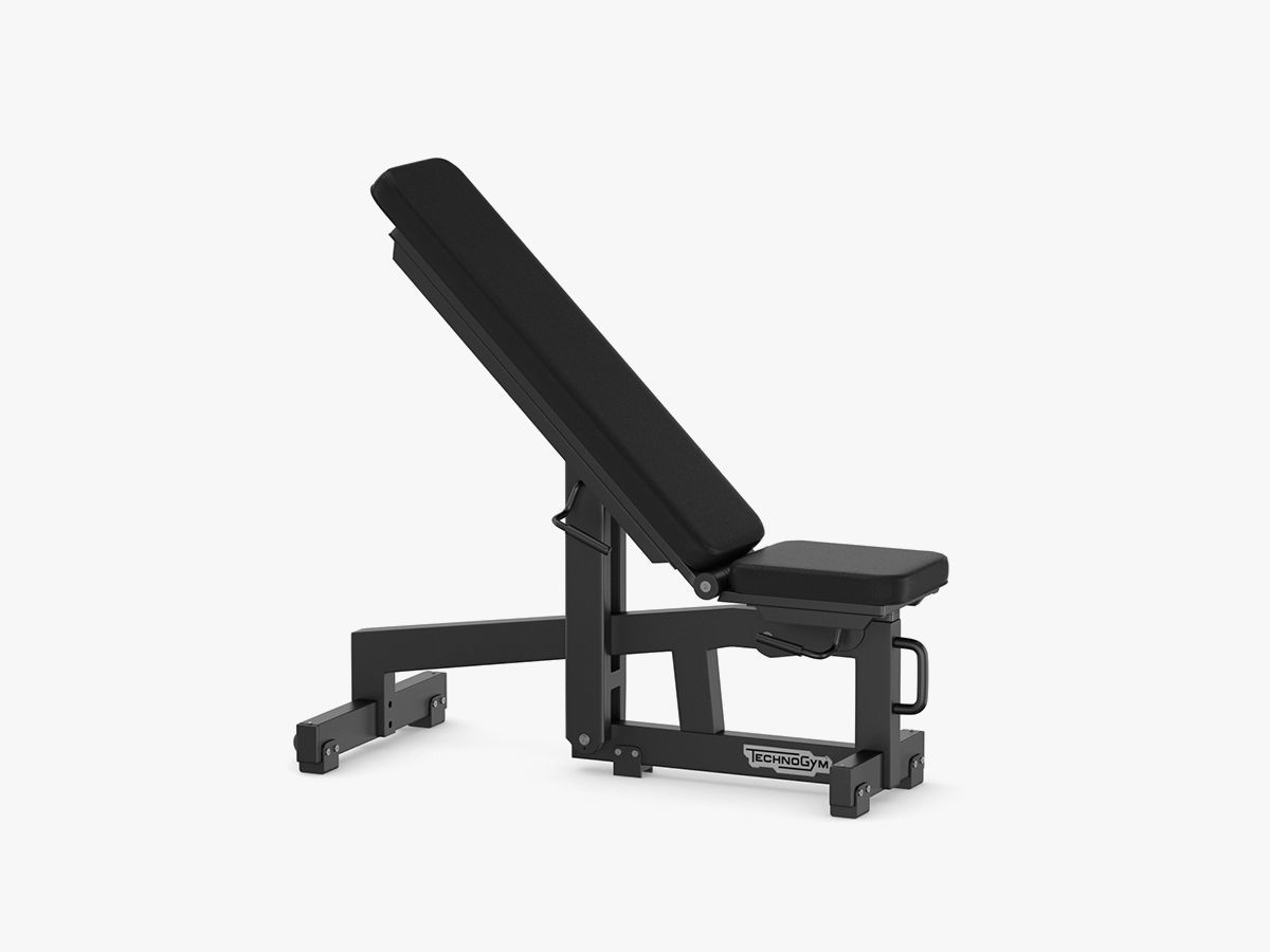 3d Technogym Pure Adjustable Bench Cgtrader