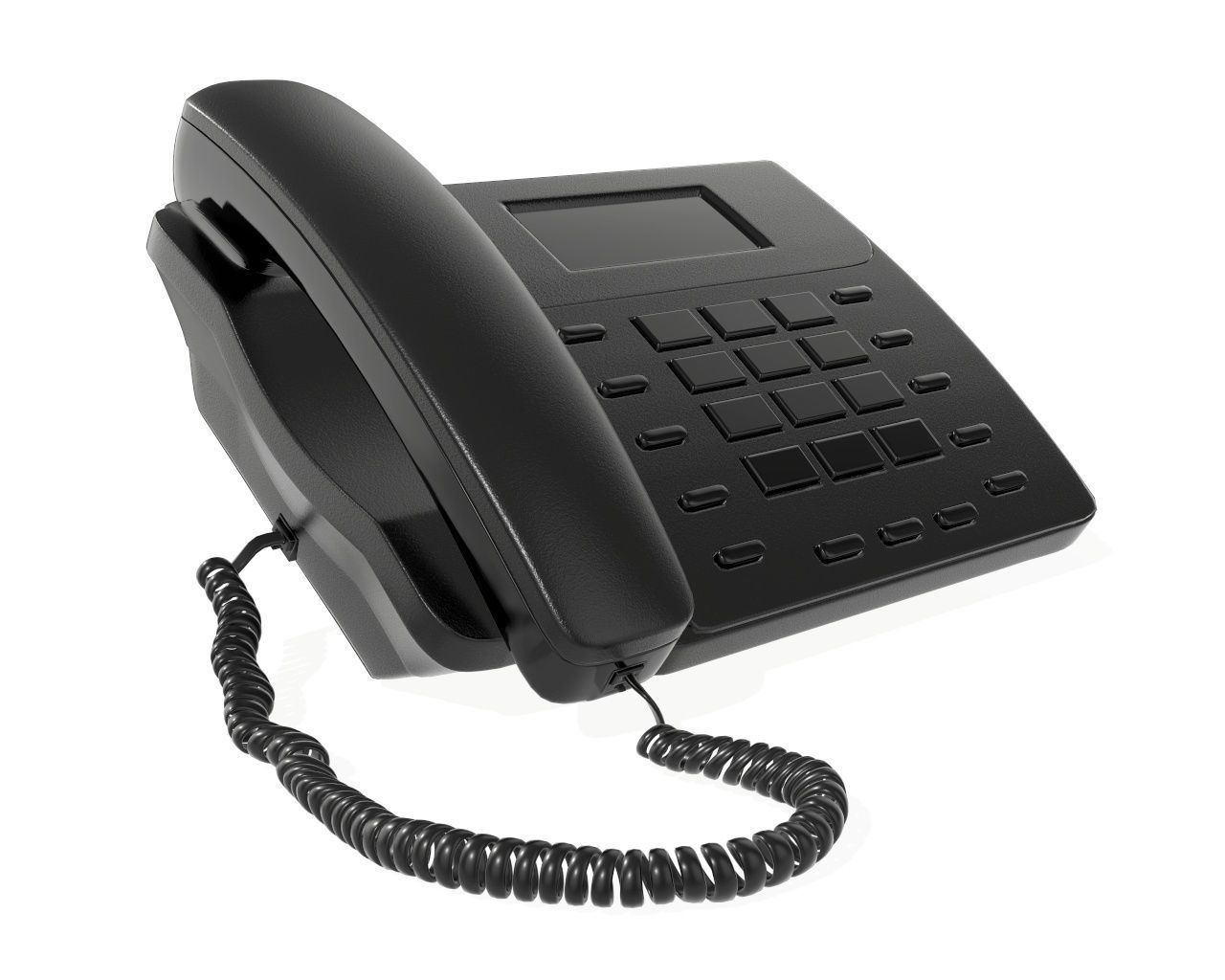 office button phone 3D model