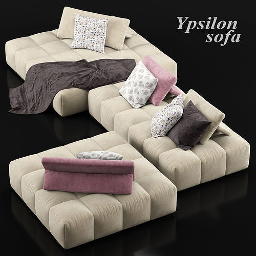 Ypsilon sofa Calligaris 3D model CGTrader