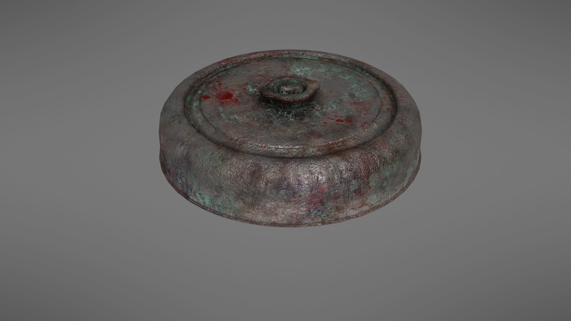 3D model Landmine VR / AR / low-poly | CGTrader