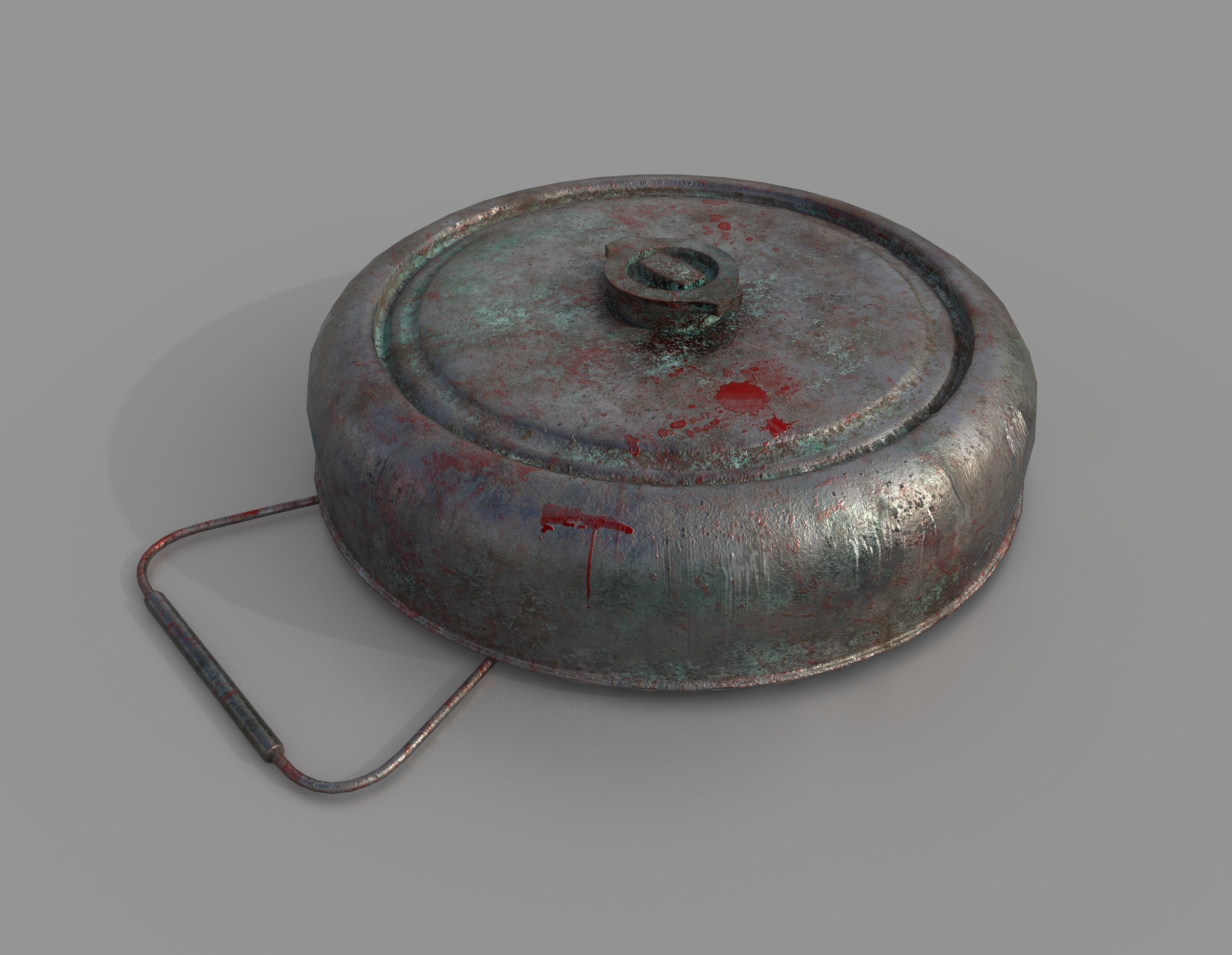 3D model Landmine VR / AR / low-poly | CGTrader