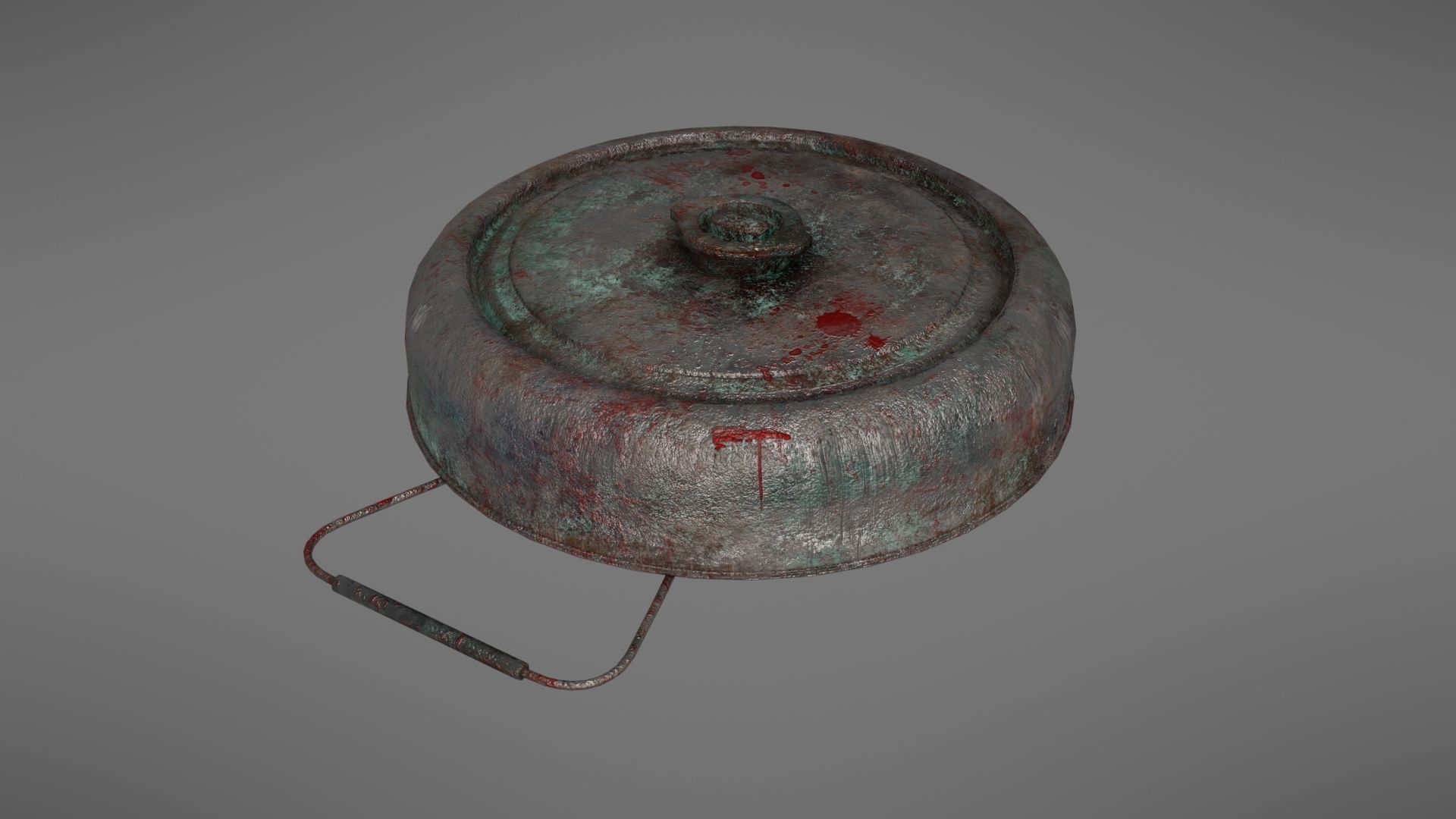 3D model Landmine VR / AR / low-poly | CGTrader
