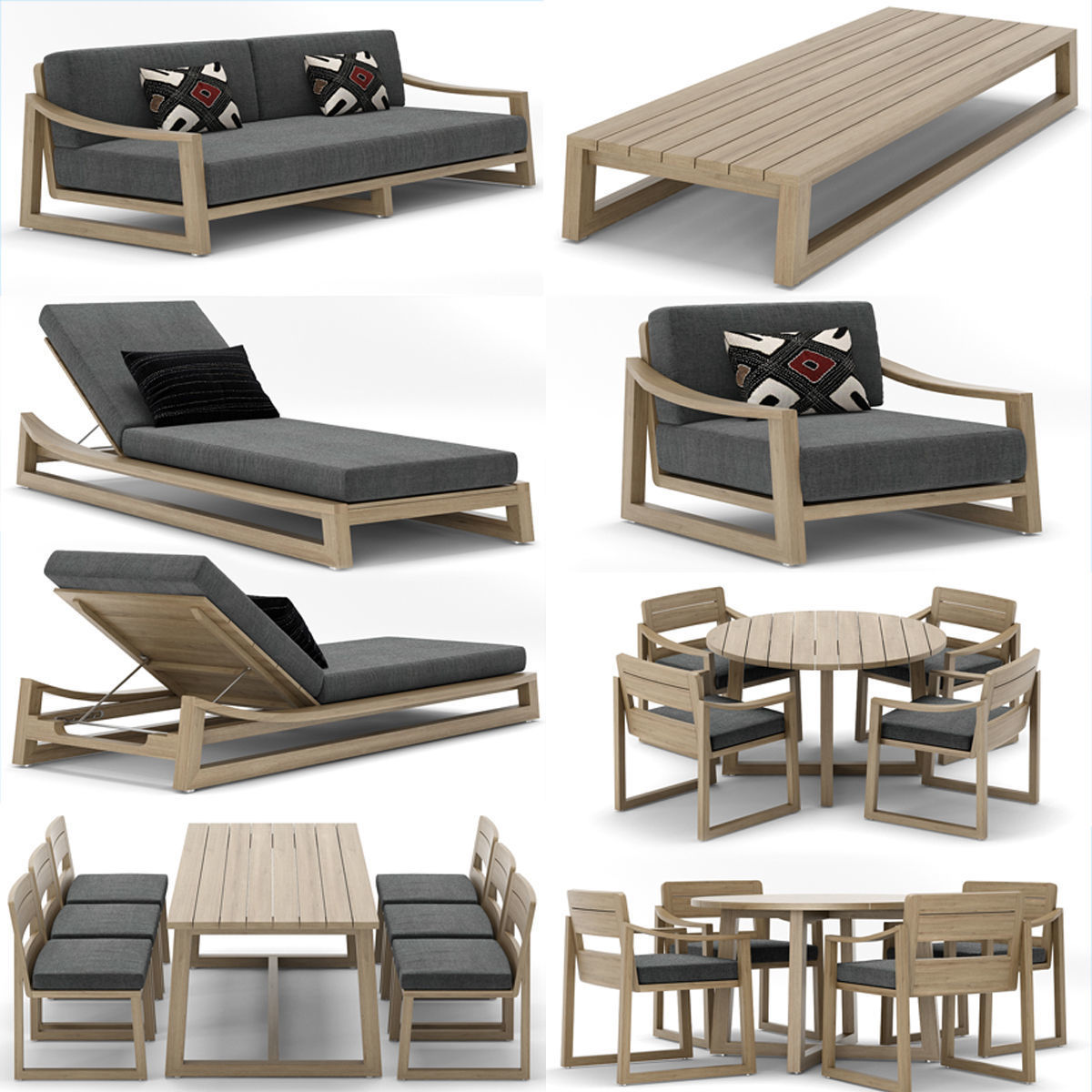 RH Outdoor Sebastian collection
