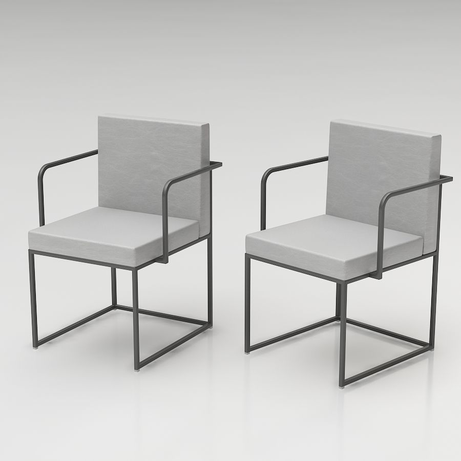 Calligaris Even Plus Armchair 3D model CGTrader