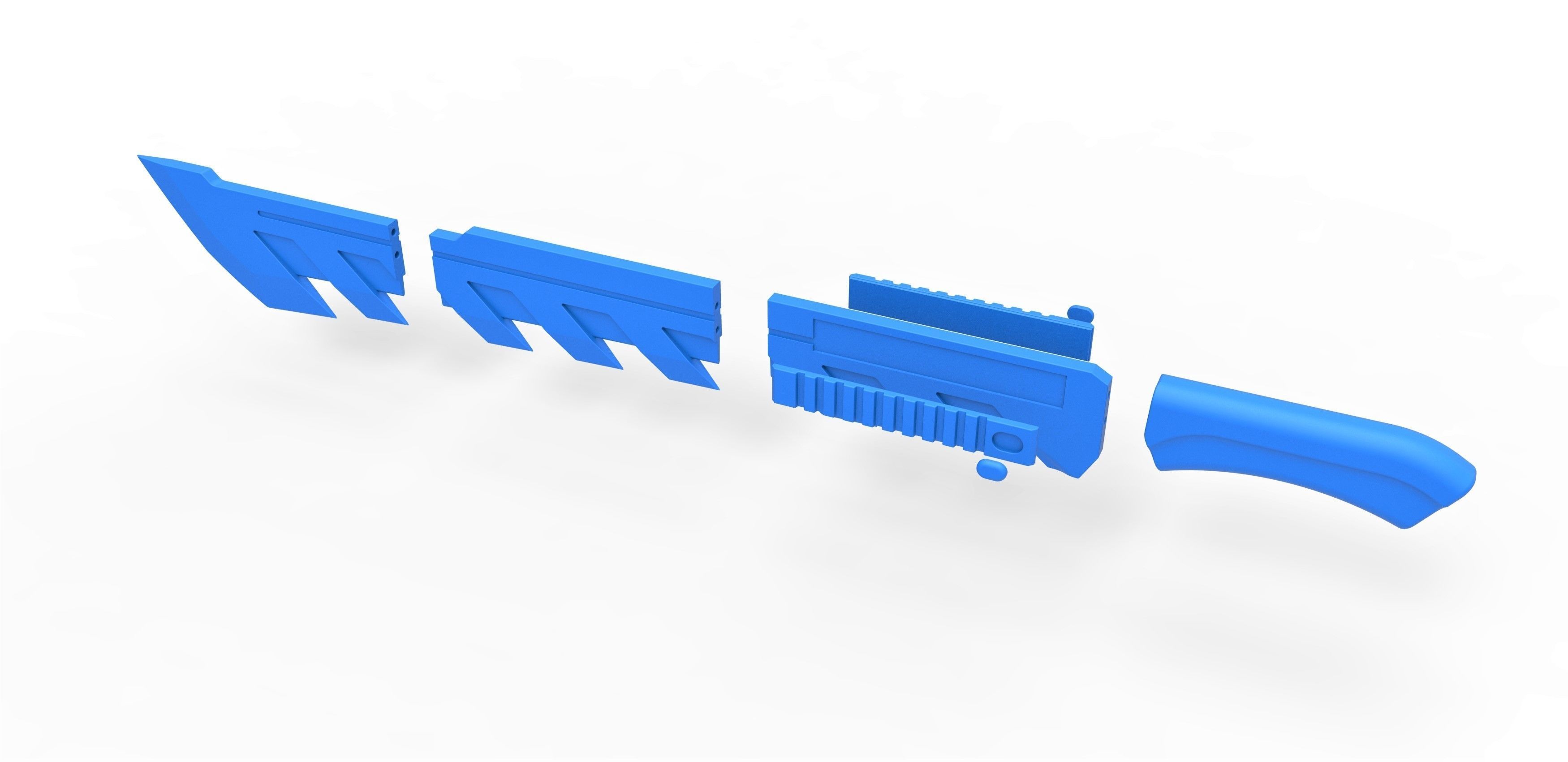 Machete from the movie Machete Kills 2013 3D model 3D printable CGTrader