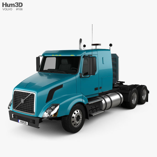 Volvo VNL 430 Tractor Truck 2011 3D model