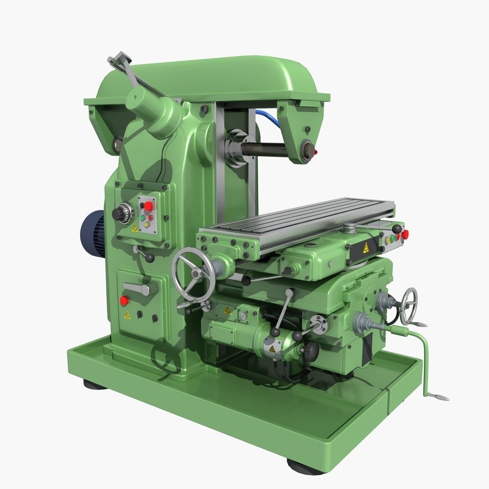 3D model Milling machine CGTrader