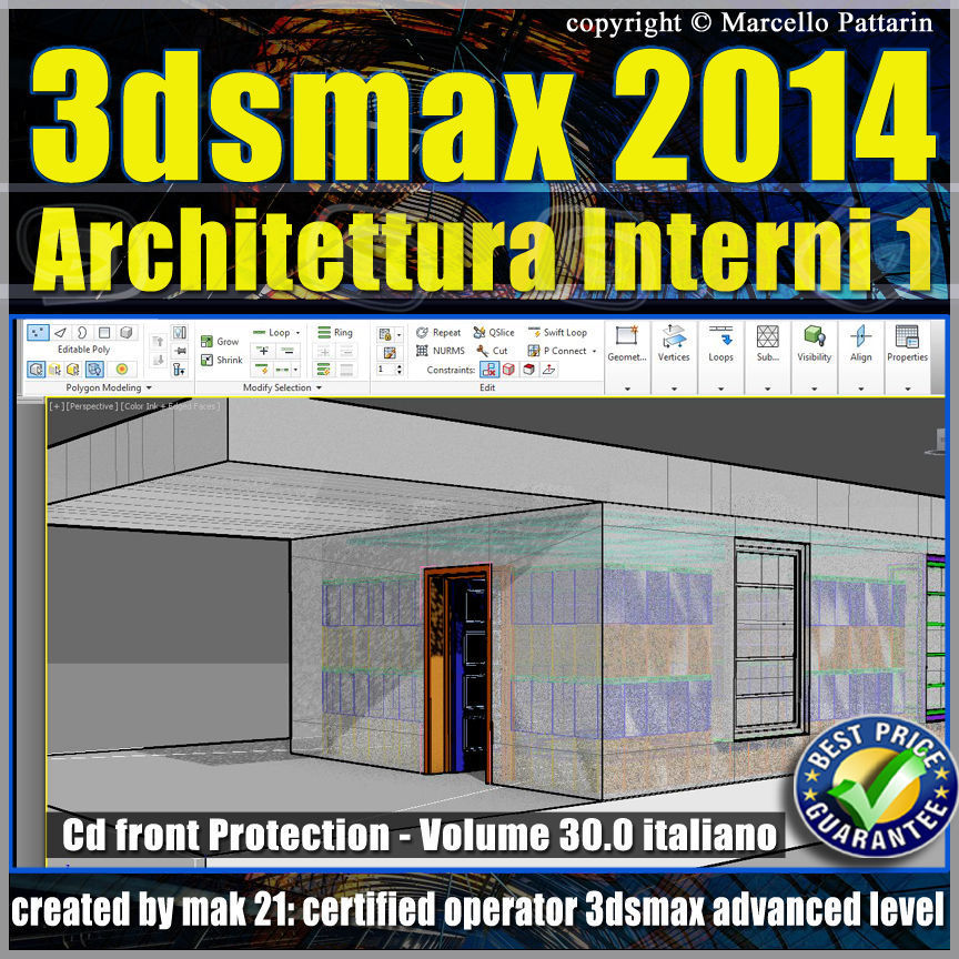 3ds max 2014 Architettura Interni 1 vol 30 Italiano cd front