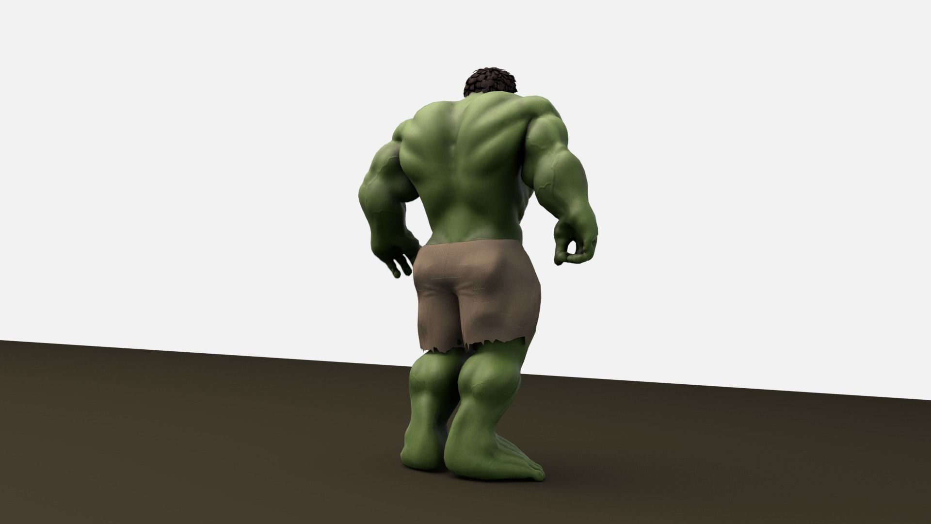 Hulk 2003 Rigged And Animated 3D model animated rigged | CGTrader
