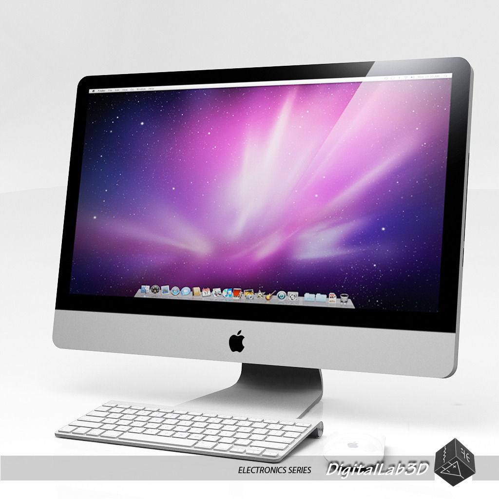 Imac Computer Set 3D model