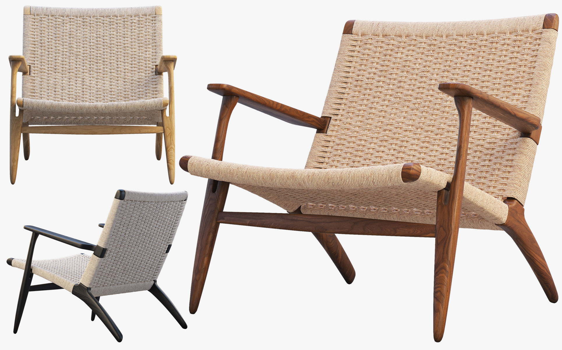 CH25 Lounge Chair 4 options