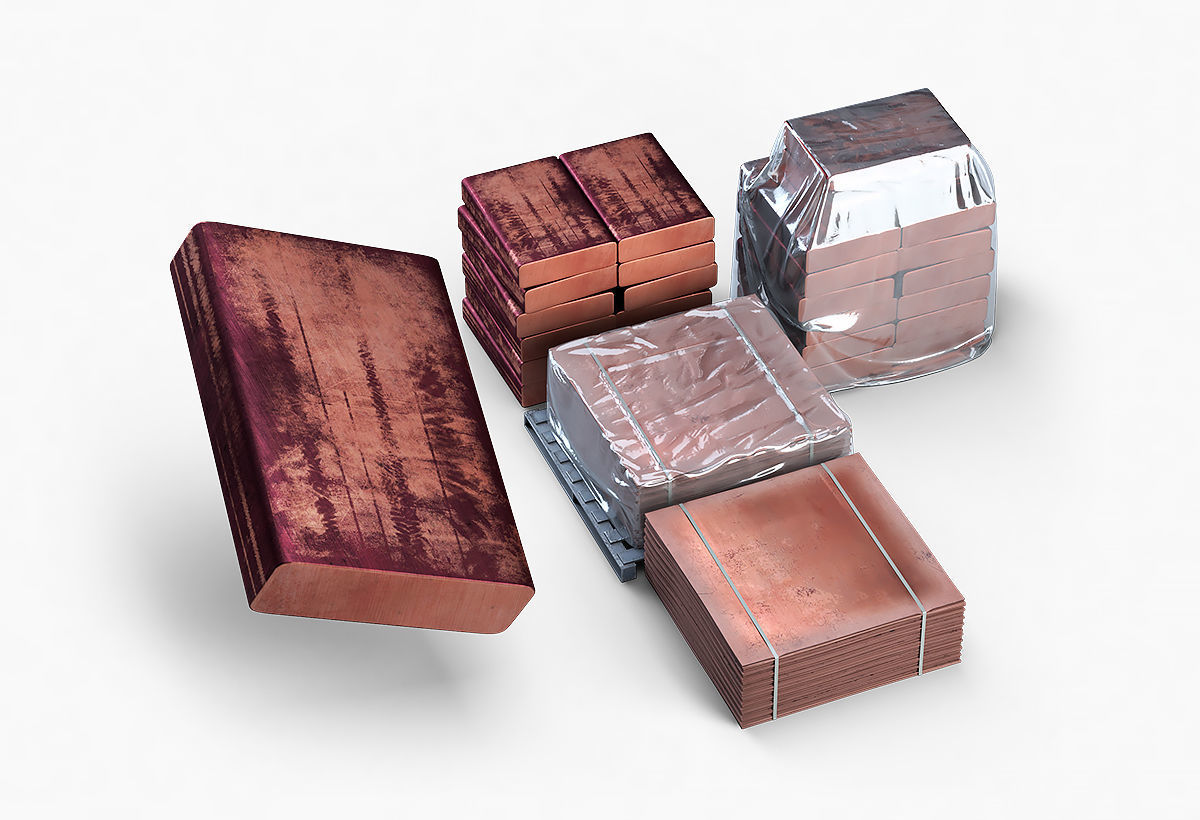 Copper ingot 17 and 18