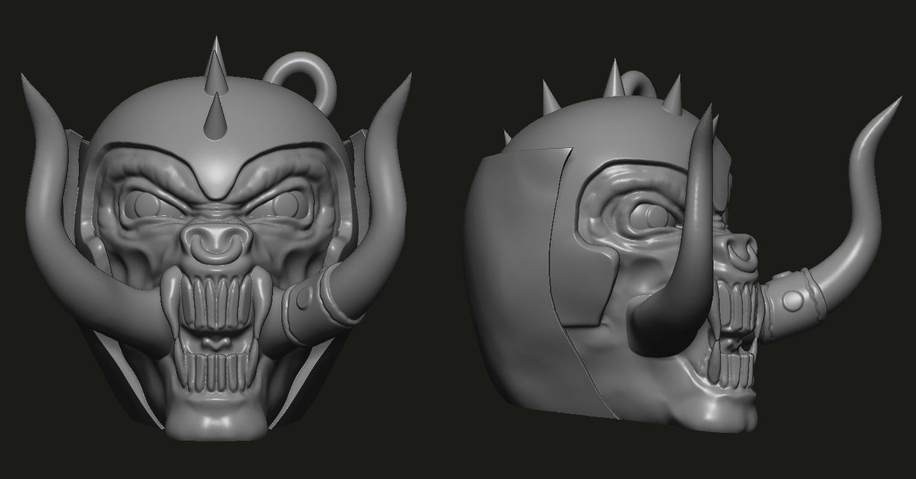 Motorhead Snaggletooth 3D model 3D printable | CGTrader