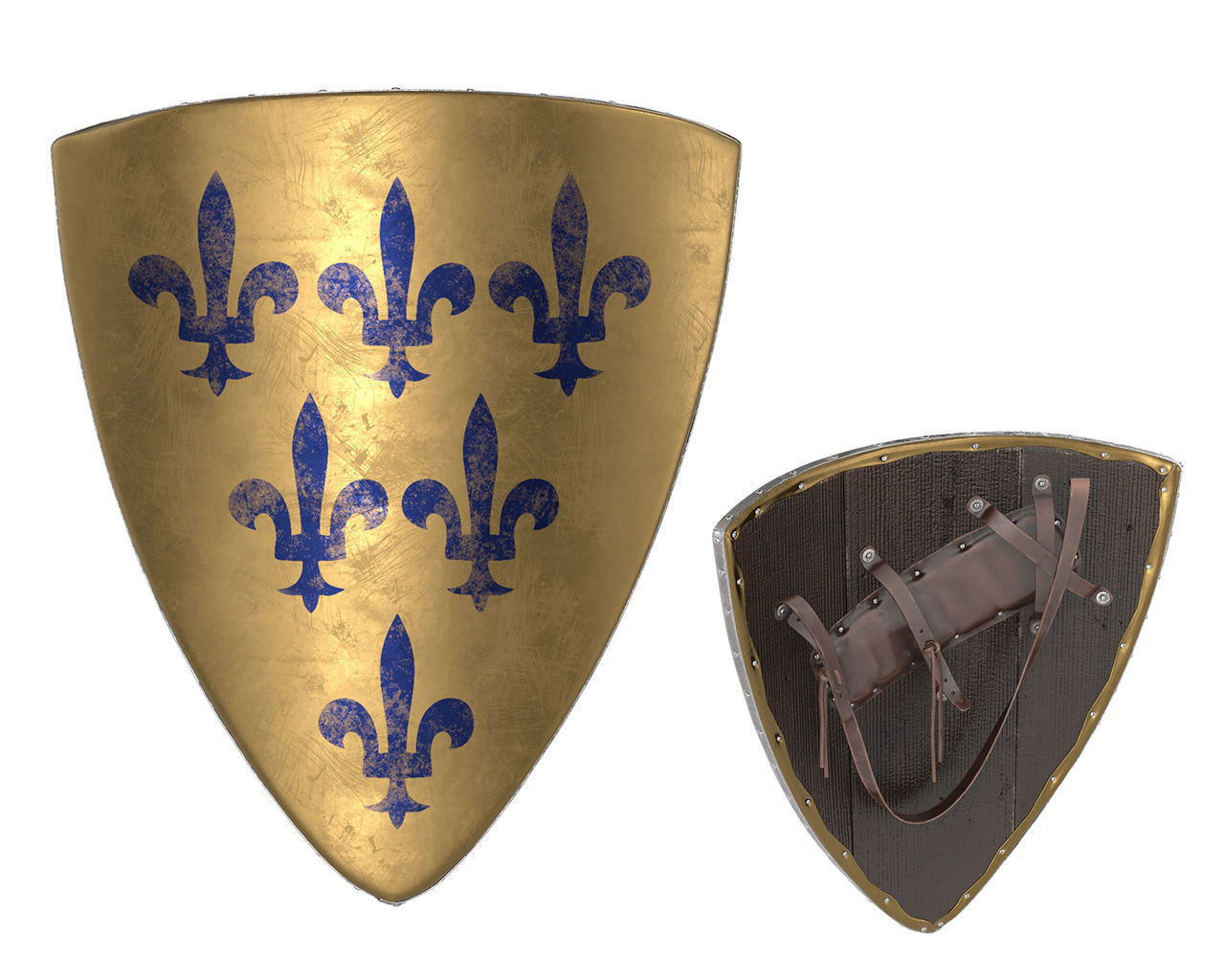Triangular Knight Shield