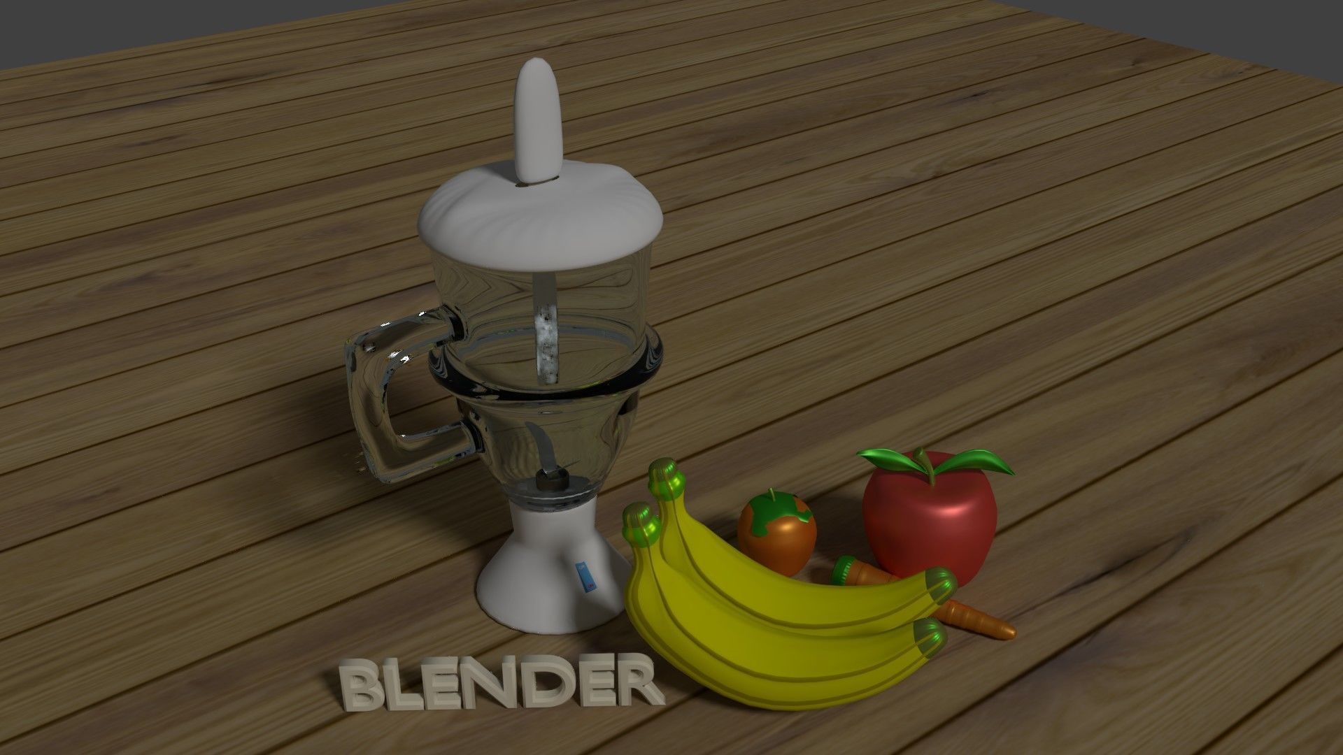 3D Models Blender and Fruits fruit CGTrader