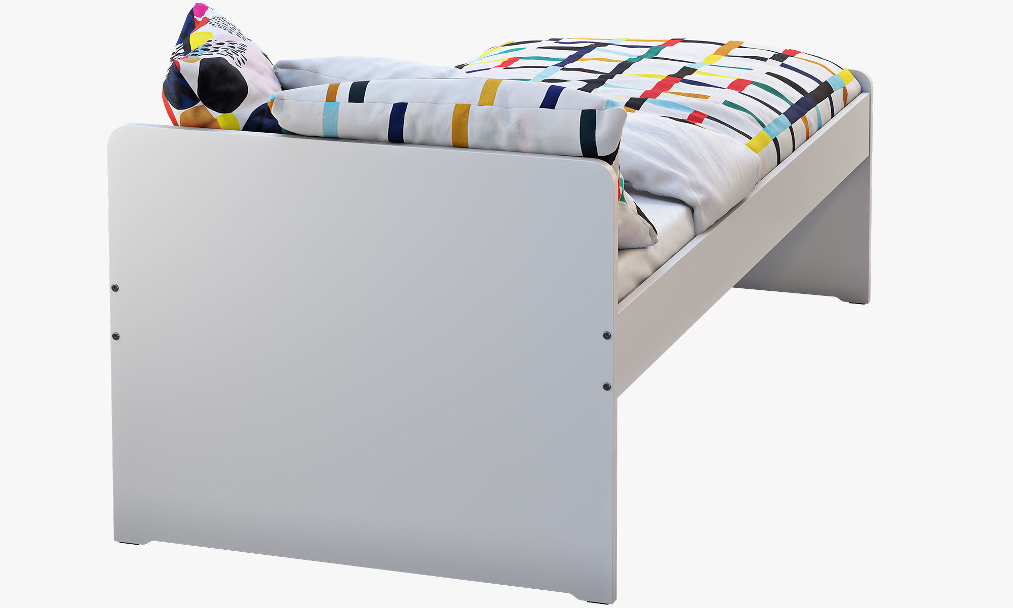 Slakt bed 2 options Ikea 3D model CGTrader