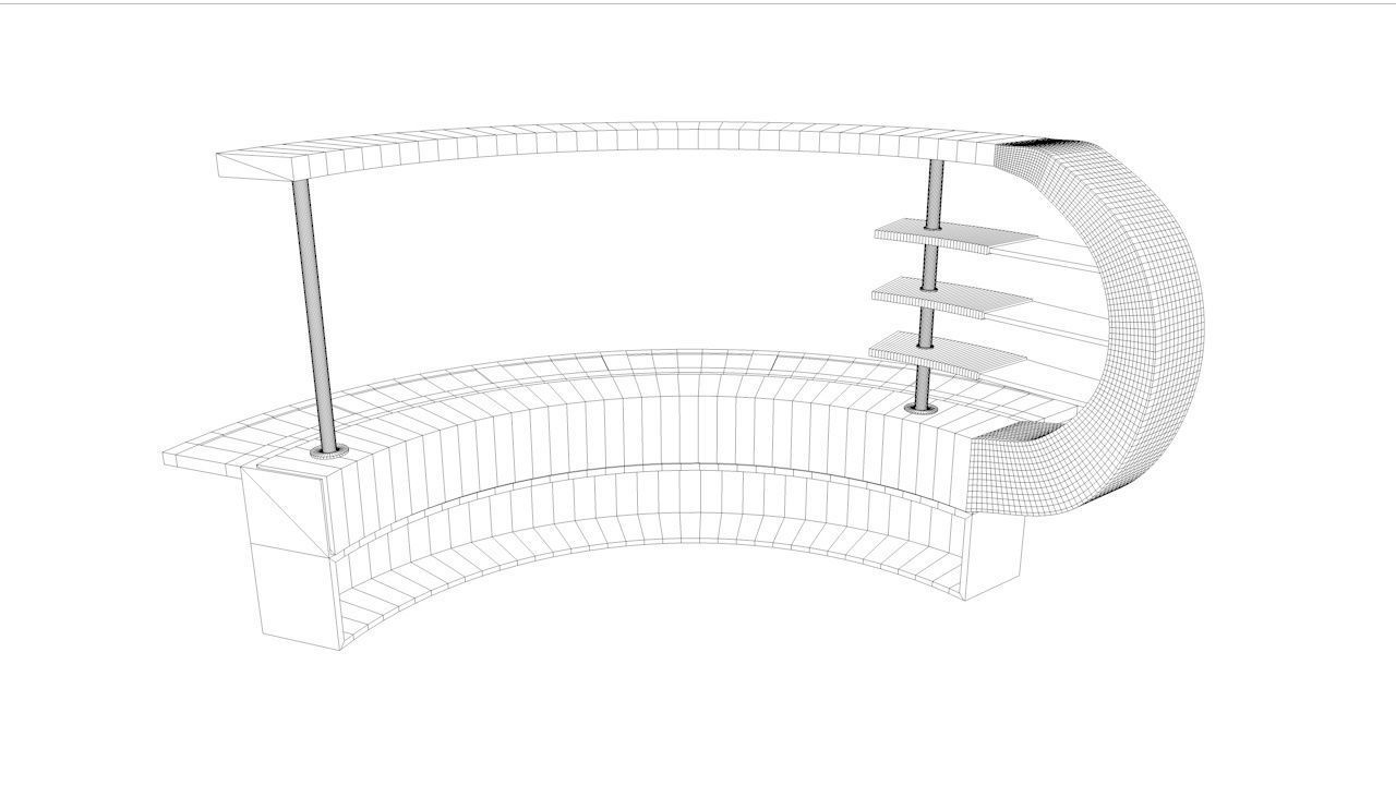 Bar Furniture free 3D model CGTrader