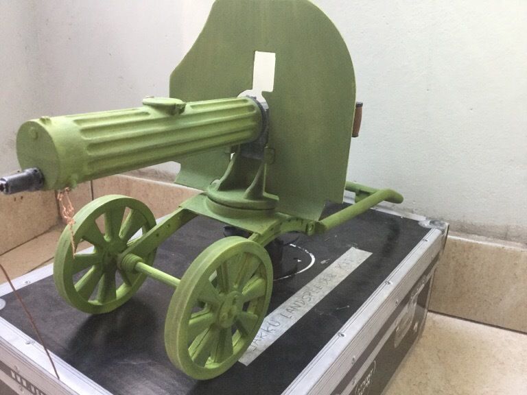 Maxim M1910 machine gun scale model 3D model 3D printable | CGTrader