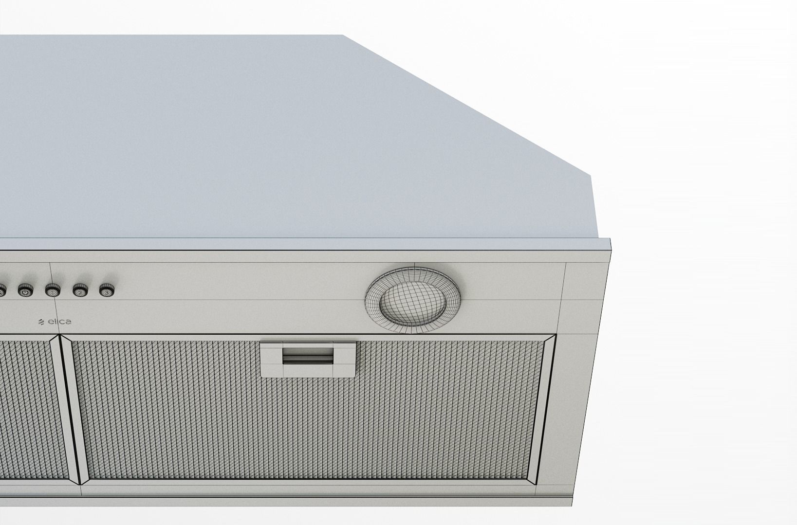 hood builtin Asti by Elica 3D model CGTrader