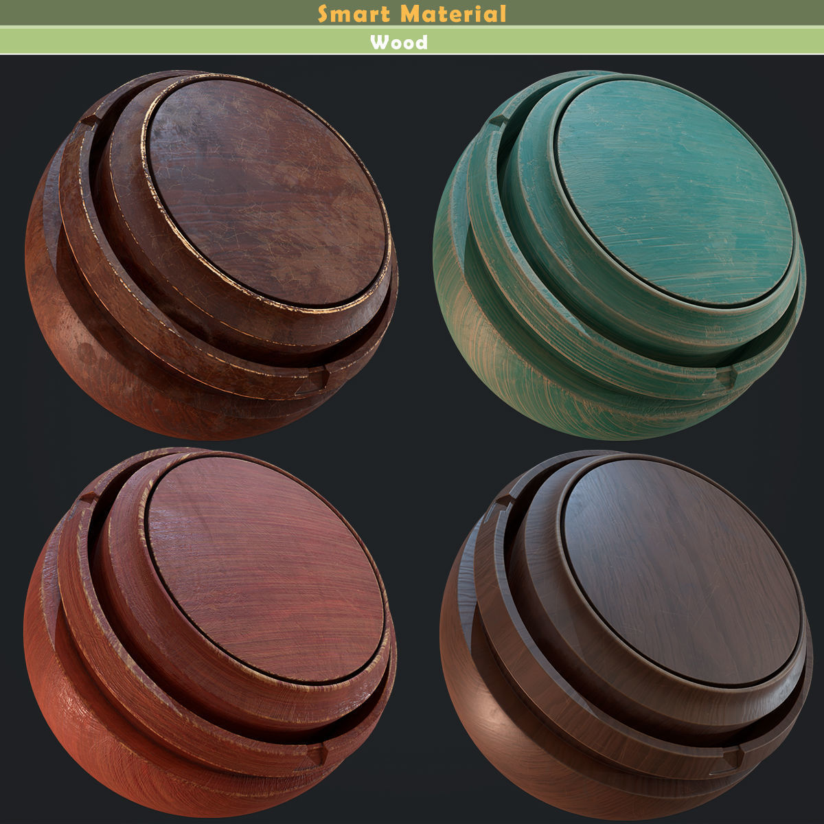 Four Smart Materials Wood