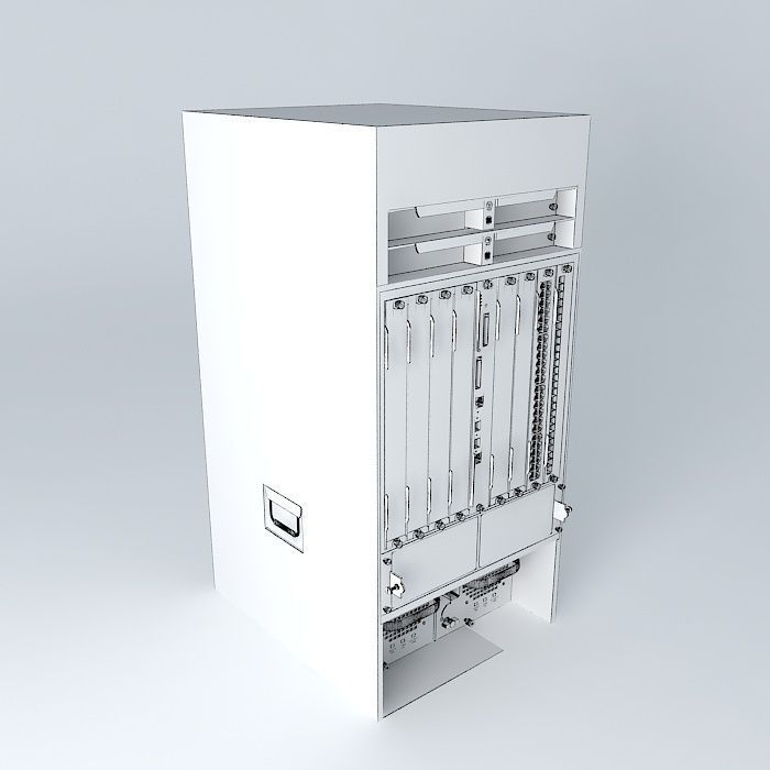 Cisco 7609s Router 3D model | CGTrader