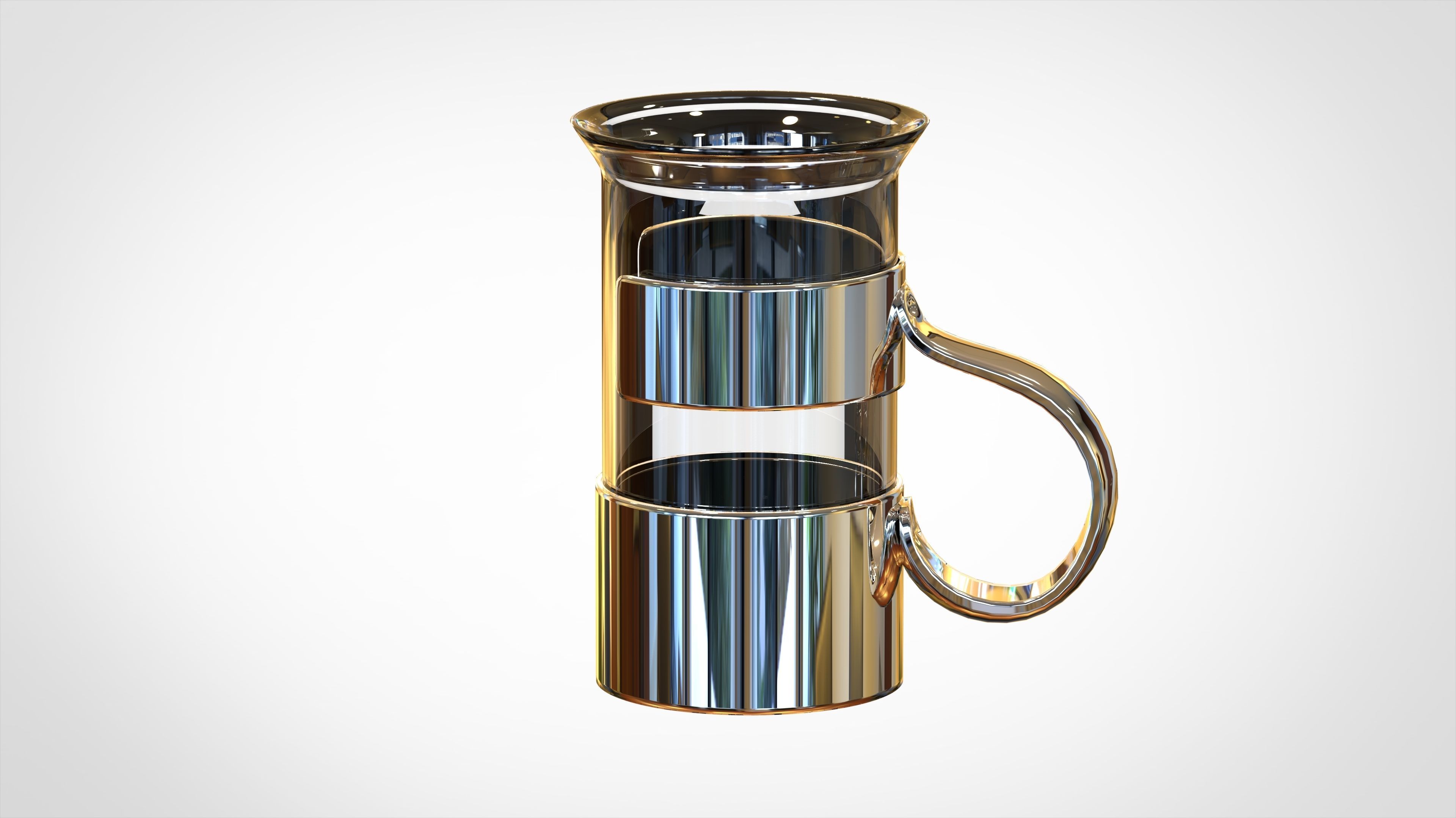 Tea Set free 3D model | CGTrader