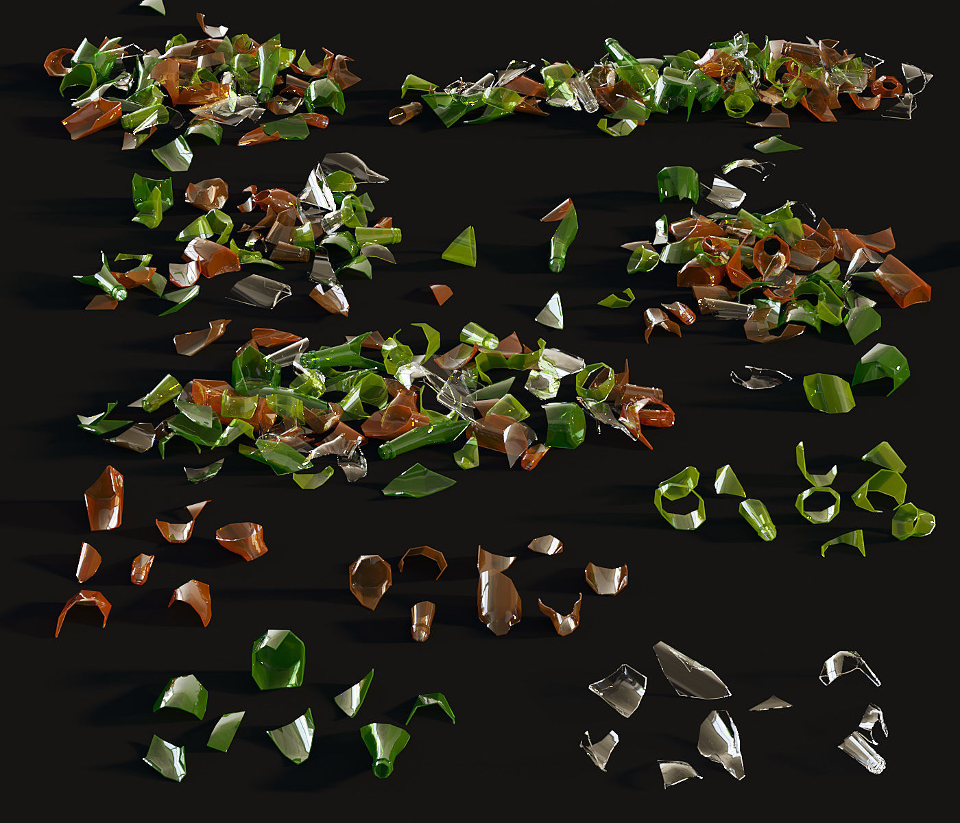 Broken glass